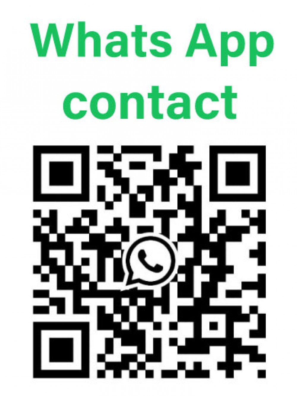 Whats App contact